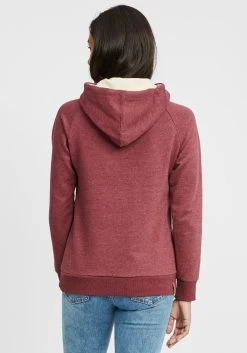 OXMO Hoodies Sweatshirt Julia Dames Bordeaux / Wijnrood -Oxmo Winkel a536c7b39deb0f8dfc591082b80df074