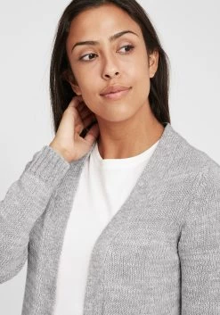 OXMO Vesten Gebreid Vest Philetta Dames Grijs 12 OXMO Vesten Gebreid Vest Philetta Dames Grijs -Oxmo Winkel a56df2ebaa684c6ccff82c5146a9bf0c