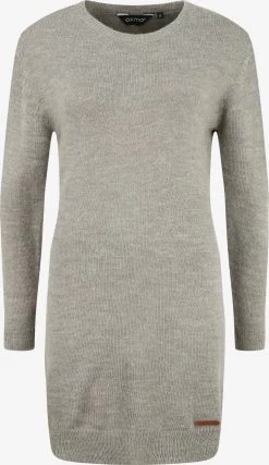 OXMO Mini Jurken Jurk Natti Dames Grijs