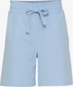 OXMO Shorts Regular Broek Daniella Dames Lichtblauw