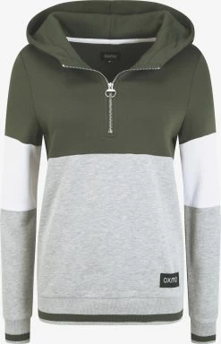 OXMO Hoodies Sweatshirt Omara Dames Groen