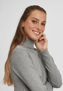 OXMO Mini Jurken Jurk Winala Dames Grijs -Oxmo Winkel a862a3974cadd1745deab7d56621172b