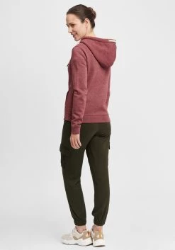 OXMO Sweatvesten Sweatvest Vicky Zip-Hood Dames Rood -Oxmo Winkel aa85a26f3fb430a5782e99d6935e78de