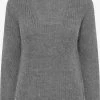 OXMO Coltruien Trui Nancy Dames Grijs Gemêleerd -Oxmo Winkel aab6192ac983b95dd1dd00e92b503b21