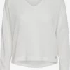 OXMO Basic Truien Trui KATLA Dames Wit / Offwhite