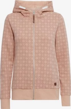 OXMO Sweatvesten Sweatvest VENDELA Dames Rosa