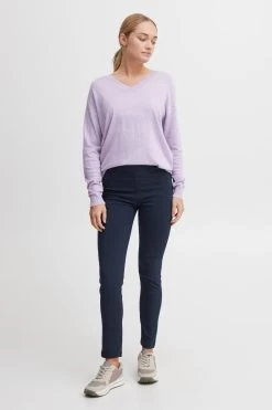 OXMO Broeken Slimfit Leggings Keily Dames Blauw 12 OXMO Broeken Slimfit Leggings Keily Dames Blauw -Oxmo Winkel ac4fa10260b911c035816f3af6c580cb