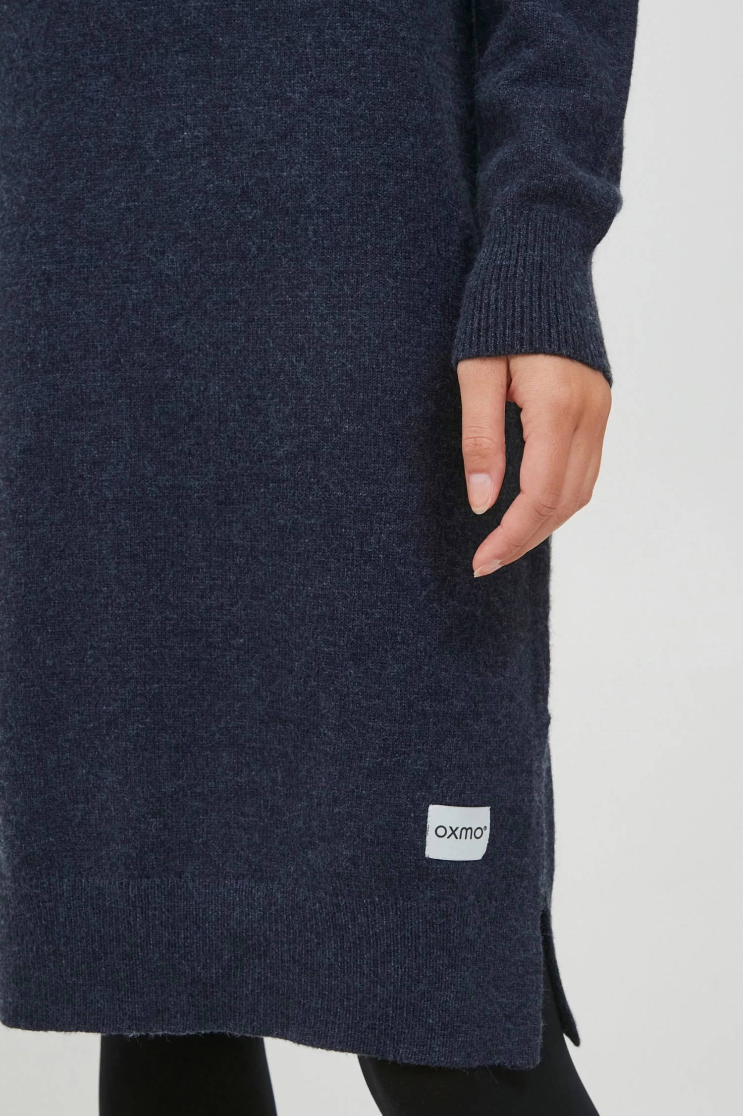 OXMO Mini Jurken Jurk MAREEN Dames Donkerblauw 8 OXMO Mini Jurken Jurk MAREEN Dames Donkerblauw - Afbeelding 6