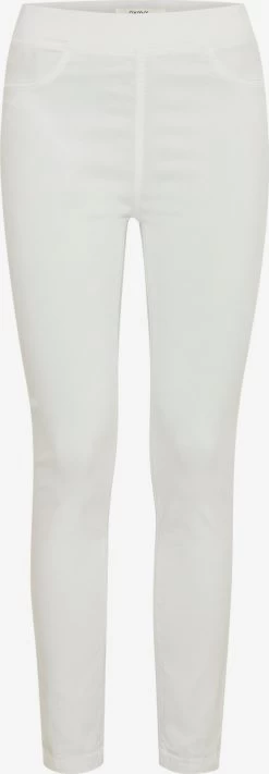 OXMO Broeken Slimfit Leggings Keily Dames Wit