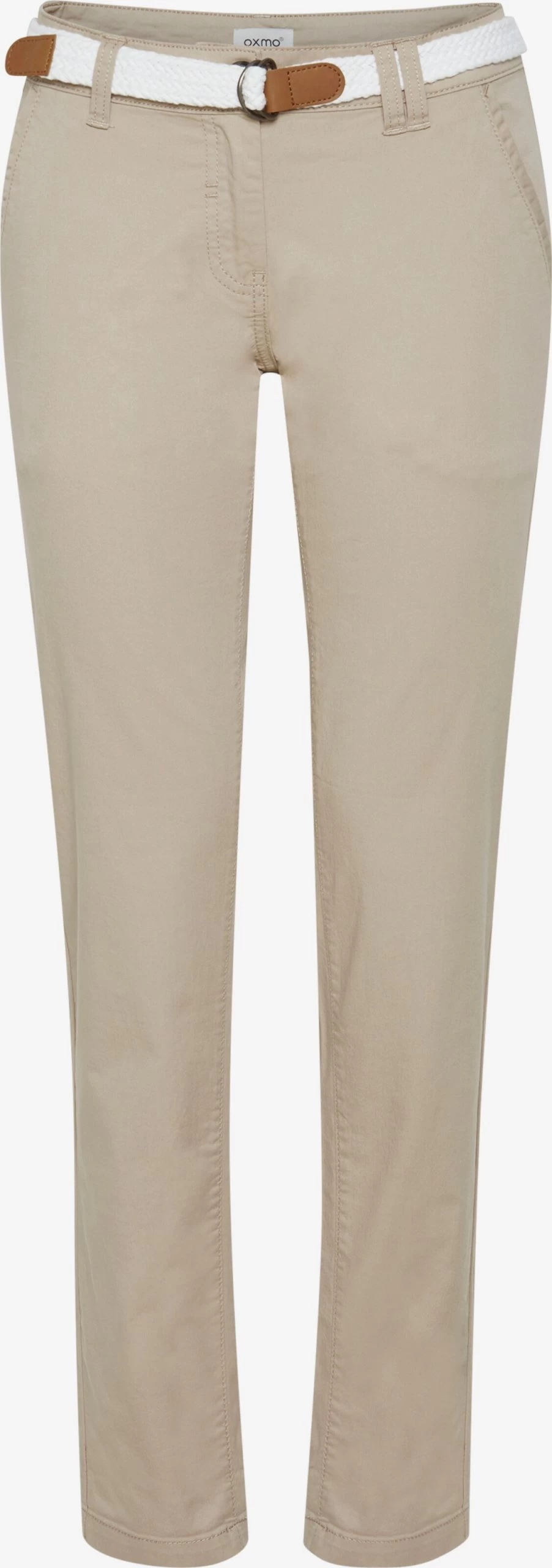 OXMO Chinos Slimfit Chino Chakira Dames Beige 3 OXMO Chinos Slimfit Chino Chakira Dames Beige