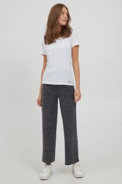 OXMO Pantalons Loosefit Broek Berenice Dames Donkergrijs -Oxmo Winkel ae6990a03b44070e0cd7d6cef232001f