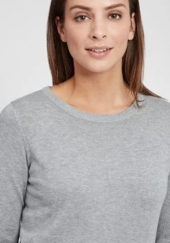 OXMO Basic Truien Trui Winova Dames Grijs -Oxmo Winkel af1f0ed2a1849c7466c119fab1cdb70e