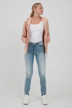 OXMO Sweatvesten Sweatvest VENDELA Dames Rosa -Oxmo Winkel b02ea9f7279292cd7ad3a0ccb42b1d26