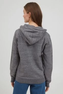 OXMO Sweatvesten Sweatvest HELNA Dames Grijs Gemêleerd -Oxmo Winkel b0aeb3abb51607284a249a3cafb921eb