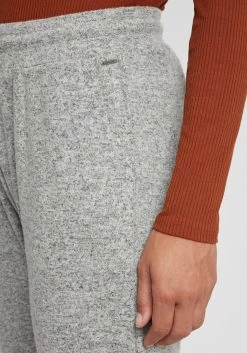 OXMO Sweatpants Loosefit Broek BENITA Dames Grijs / Lichtgrijs -Oxmo Winkel b134313270a0c656e34ea464599536cc