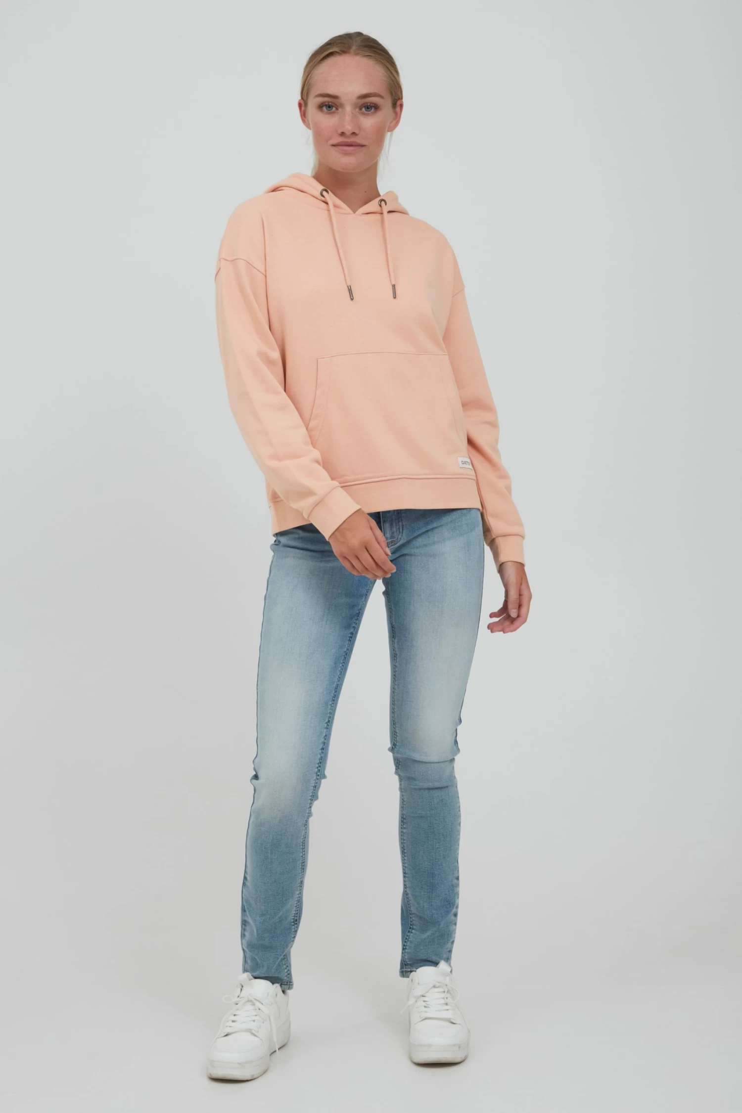 OXMO Hoodies Trui Dames Rosa 5 OXMO Hoodies Trui Dames Rosa - Afbeelding 3