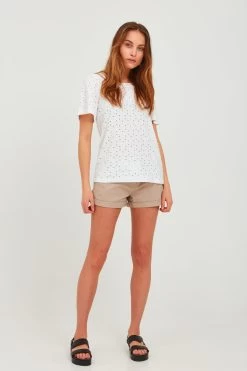 OXMO Shorts Regular Chino CHANETT Dames Bruin -Oxmo Winkel b2f6c2fd5822716b91808a9b0507daf3