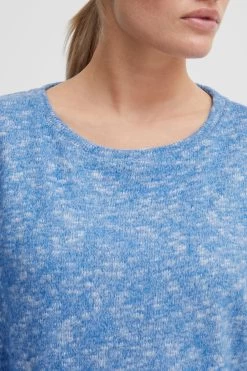 OXMO Truien Trui Oxsanne Dames Kobaltblauw -Oxmo Winkel b506352bb387189ffbbd22fc9aaf8de6