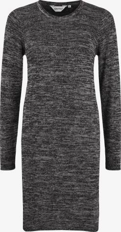 OXMO Mini Jurken Jurk Danielle Dames Zwart