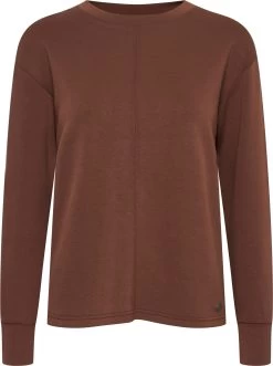 OXMO Truien Trui Pea Dames Bruin -Oxmo Winkel b763377a6e664c3214c3585fb6daa032