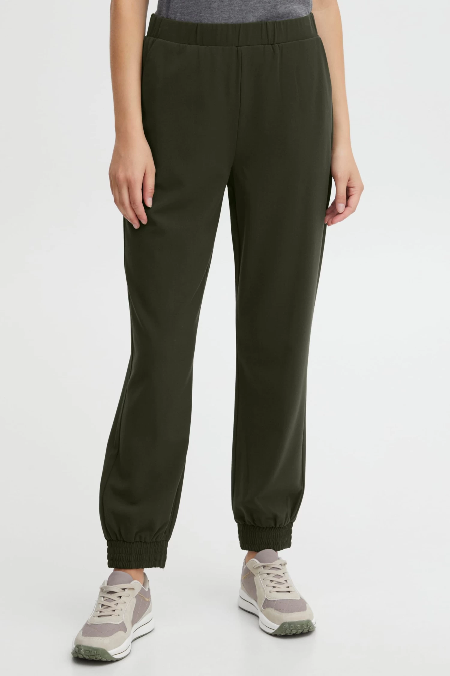 OXMO Pantalons Regular Broek Dovi Dames Bruin 4 OXMO Pantalons Regular Broek Dovi Dames Bruin - Afbeelding 2