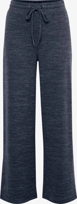 OXMO Pantalons Loosefit Broek Berenice Dames Donkerblauw