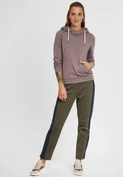 OXMO Hoodies Sweatshirt Vicky Hood Dames Bruin -Oxmo Winkel b7e246a082f04302c4fd805256b8f5b9