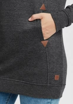 OXMO Hoodies Sweatshirt Vicky Pile Dames Grijs -Oxmo Winkel b9ade5a685ff596daab3fdd7cc748b35