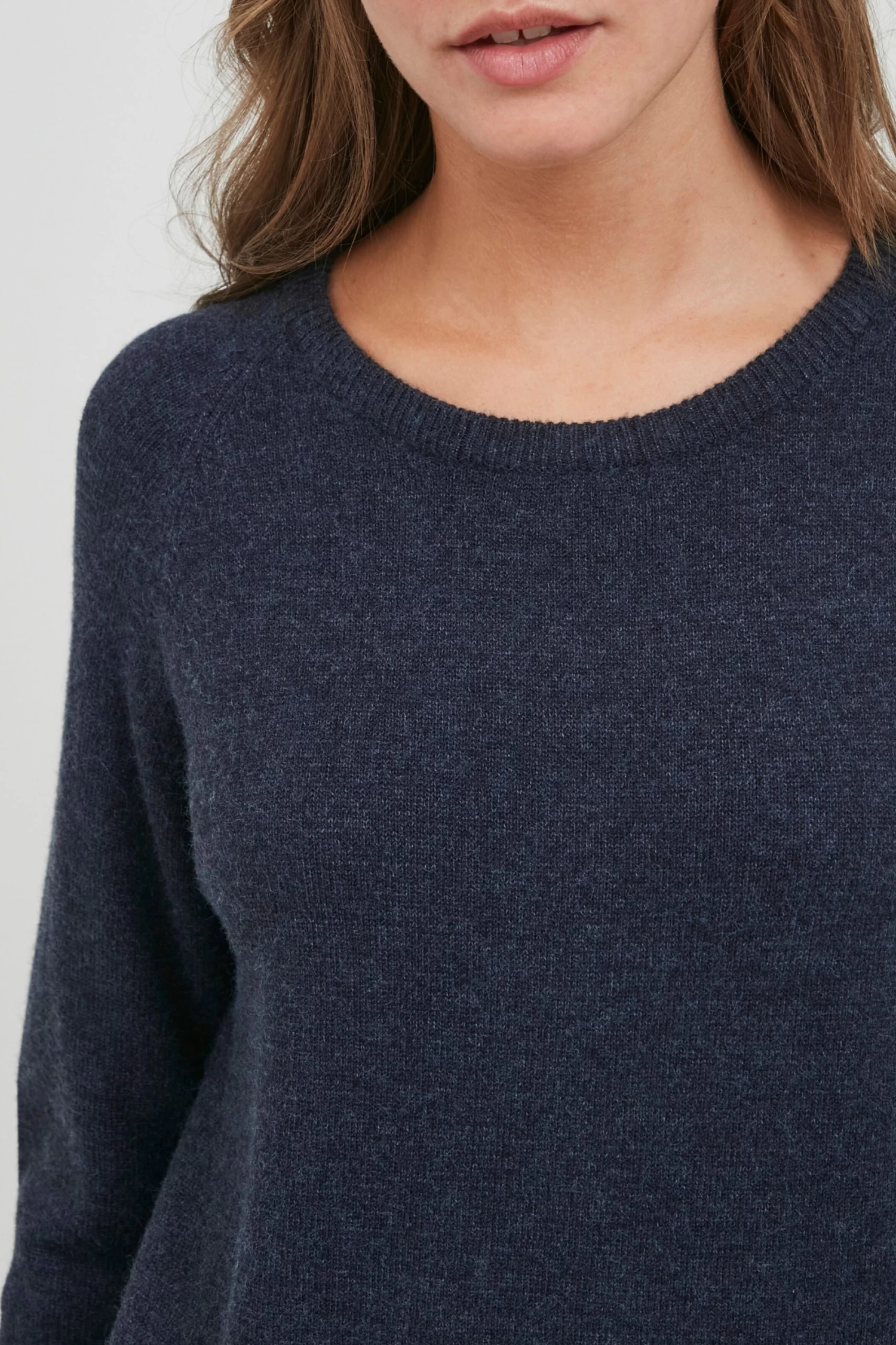 OXMO Mini Jurken Jurk MAREEN Dames Donkerblauw 7 OXMO Mini Jurken Jurk MAREEN Dames Donkerblauw - Afbeelding 5