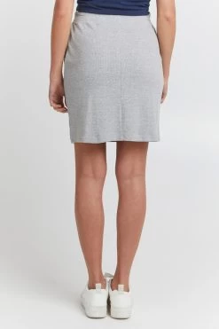 OXMO Mini Rokken Rok Lou Dames Lichtgrijs -Oxmo Winkel bacf56c902f1ac1f801ee16f40b76805
