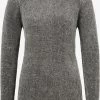 OXMO Fijngebreide Truien Trui Estella Dames Grijs