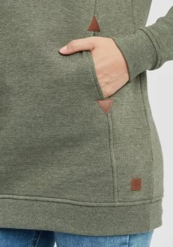 OXMO Hoodies Sweatshirt Vicky Dames Groen / Pastelgroen -Oxmo Winkel bdf6fc7b5ea3e0bd54b6def9b9ac2c43