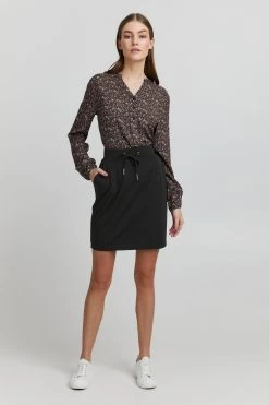 OXMO Mini Rokken Rok Arna Dames Zwart -Oxmo Winkel bef0ba12558f3446f89a579b865255ce