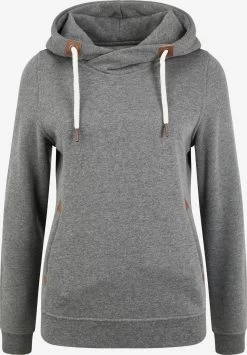 OXMO Hoodies Sweatshirt Vicky Dames Grijs