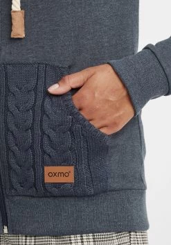 OXMO Sweatvesten Sweatvest Matilda Dames Blauw 13 OXMO Sweatvesten Sweatvest Matilda Dames Blauw -Oxmo Winkel bfa1876044feab24f0c3a46d600628b7