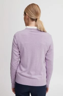 OXMO Vesten Gebreid Vest Oxhelene Dames Rosa -Oxmo Winkel c013112a5b4c29c85236ff302a022a8c