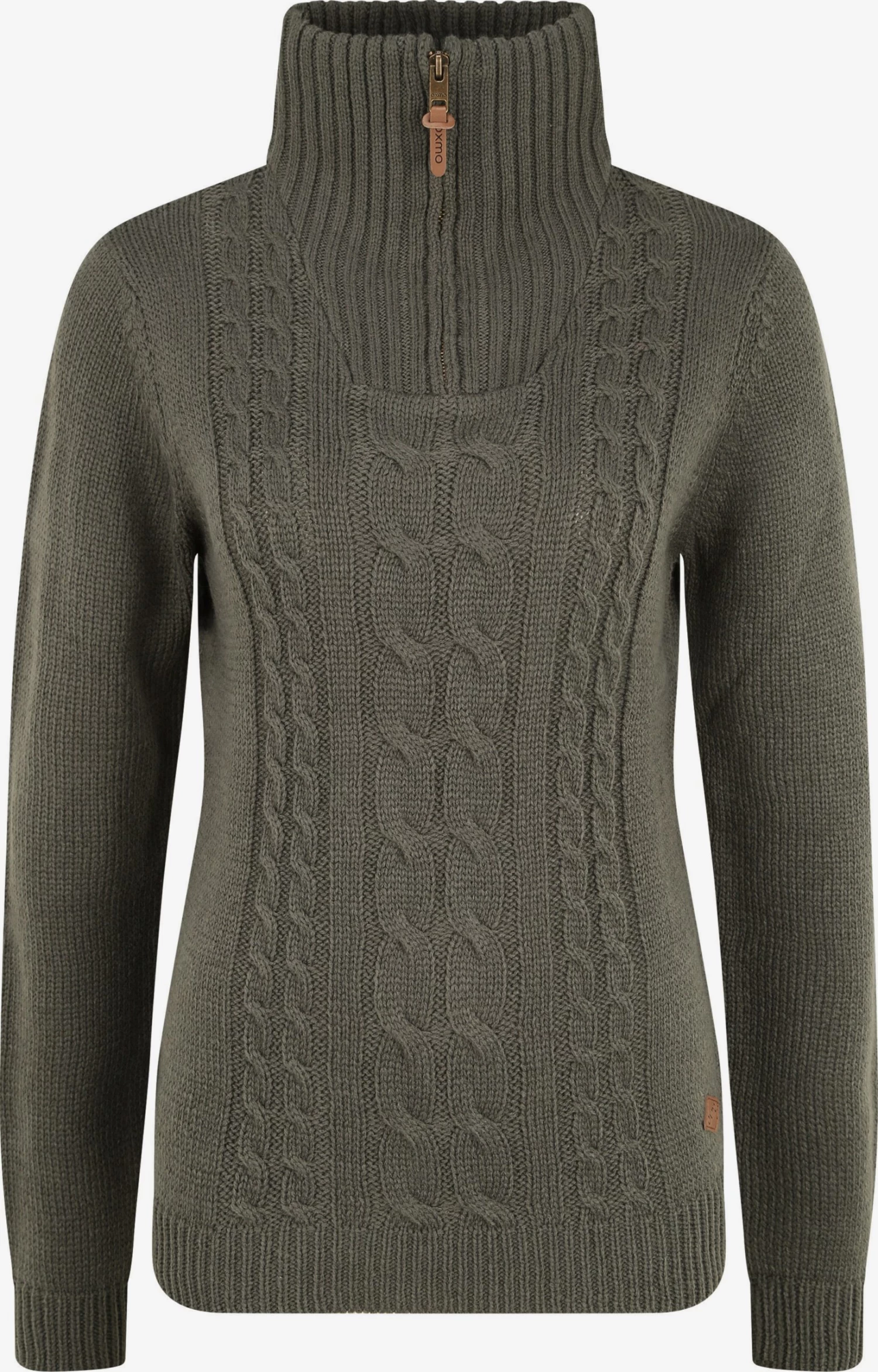 OXMO Coltruien Trui Carry Dames Grijs 3 OXMO Coltruien Trui Carry Dames Grijs