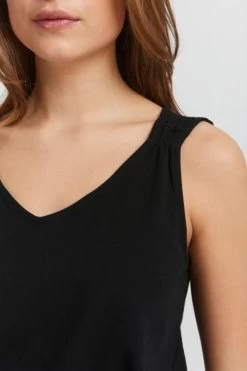 OXMO Mouwloze Shirts Top Dames Zwart -Oxmo Winkel c1318efc113fd2f850185d2191ab7dc5