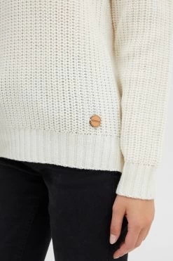 OXMO Basic Truien Trui Dames Wit -Oxmo Winkel c2c5c572219addeb1ea9181a502585c3