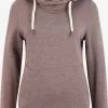 OXMO Hoodies Sweatshirt Vicky Hood Dames Bruin