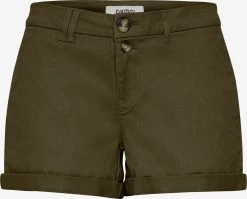 OXMO Shorts Regular Broek Piera Dames Groen