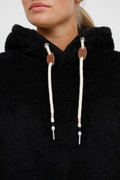 OXMO Hoodies Trui ANNIKEN Dames Zwart -Oxmo Winkel c4f125644b5550e9f33925ed057aac1e