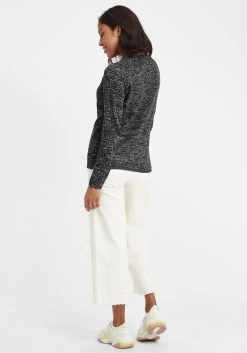 OXMO Fijngebreide Truien Trui Daniela Dames Zwart -Oxmo Winkel c6550e56cdbf00e92df047e4be99b5d7