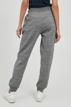 OXMO Sweatpants Loosefit Broek Heldana Dames Grijs Gemêleerd -Oxmo Winkel c670d3966ebb3c8e7dacabf41f571e21