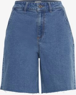 OXMO Shorts Regular Broek Dames Blauw