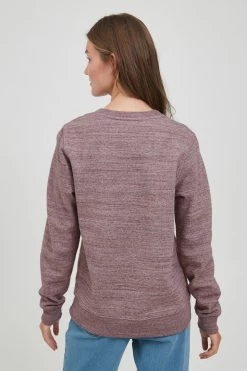 OXMO Sweatshirts Sweatshirt Hella Dames Bruin Gemêleerd -Oxmo Winkel c8778f3b47fdb0027722bad4b51bd270