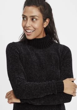 OXMO Fijngebreide Truien Trui Estella Dames Zwart -Oxmo Winkel c88114bfefc169c1488c37ee5d49714c