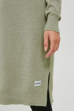 OXMO Mini Jurken Jurk MAREEN Dames Groen -Oxmo Winkel c9426fb1a4835ad22fd0549caf3b9c7b