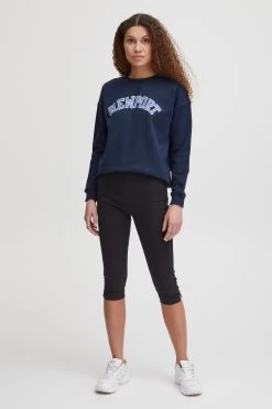 OXMO Driekwart Broeken Skinny Broek Keana Dames Zwart -Oxmo Winkel ca25ffe7e2a0d037303fe586e33cf087