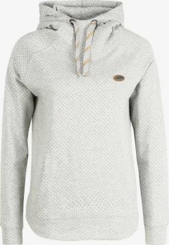 OXMO Hoodies Sweatshirt Amina Dames Grijs